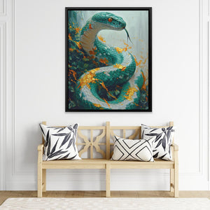 Jade Serpent - Luxury Wall Art