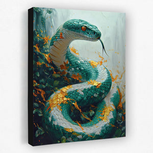 Jade Serpent - Luxury Wall Art