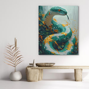 Jade Serpent - Luxury Wall Art