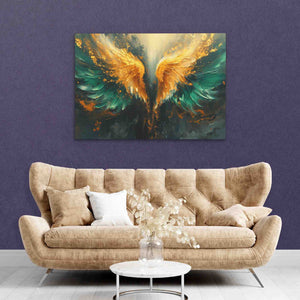 Jade Wings - Luxury Wall Art