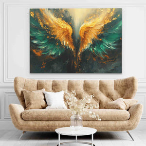 Jade Wings - Luxury Wall Art