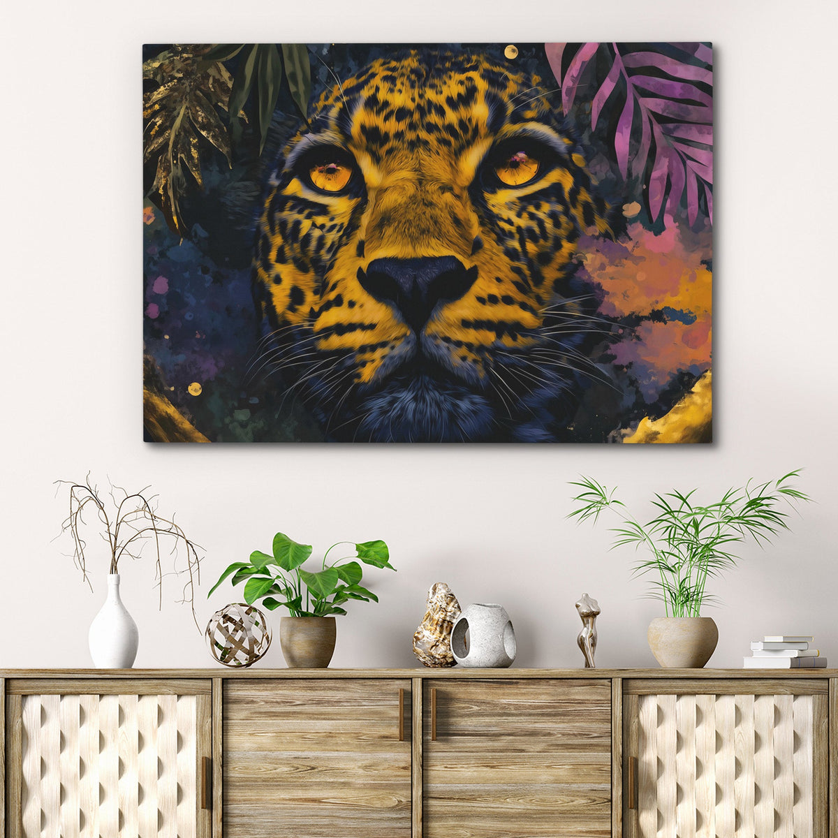 Jaguars Amber Dawn - Luxury Wall Art