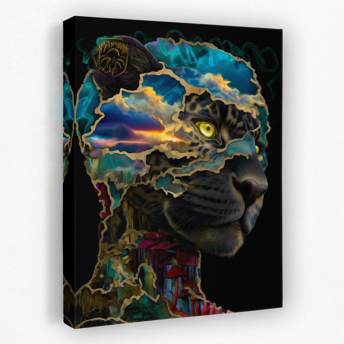Jaguar's Liquid Dreams - Luxury Wall Art
