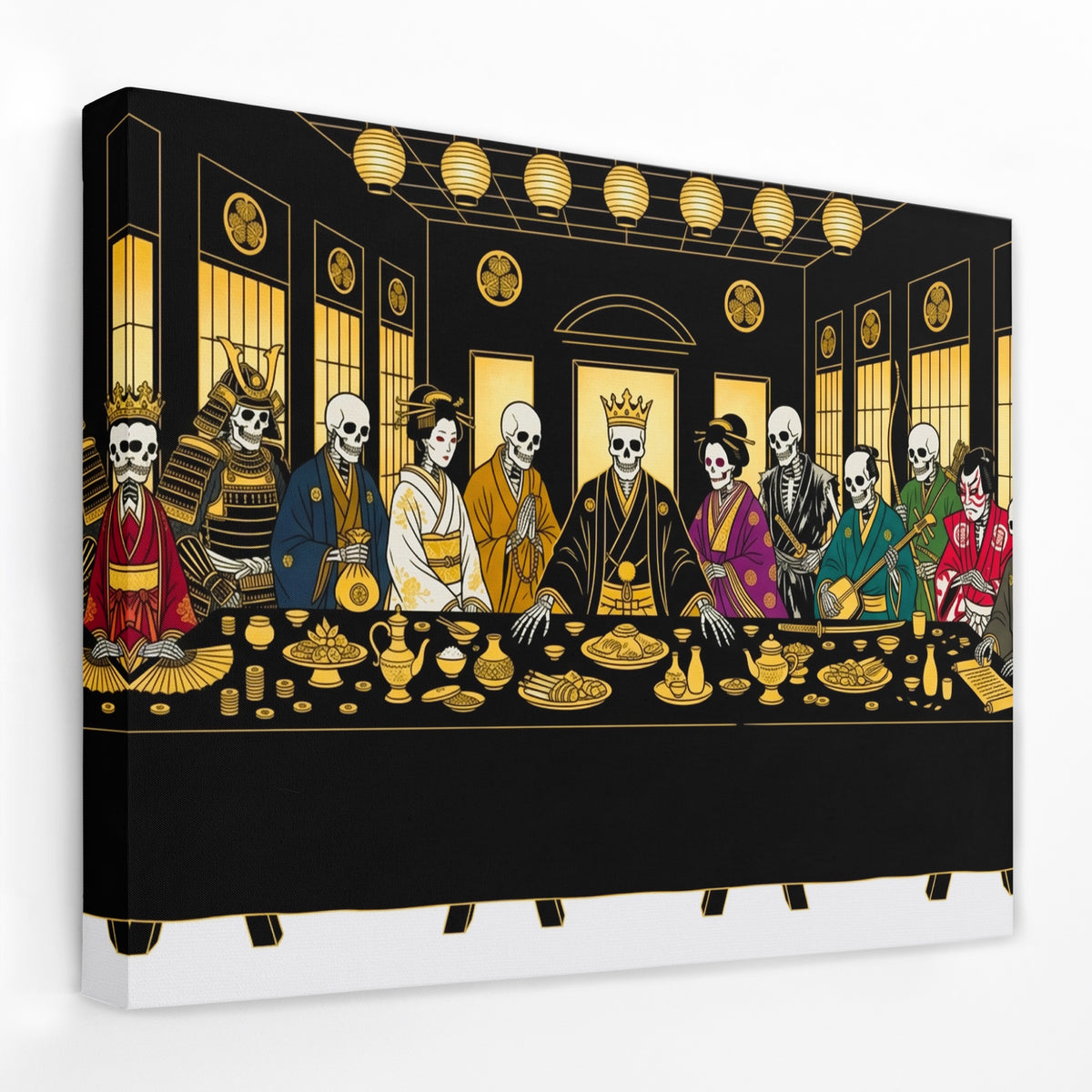 Japanese Death Feast — Japanese Death Feast Landscape   Side View   Mirror Wrap 183
