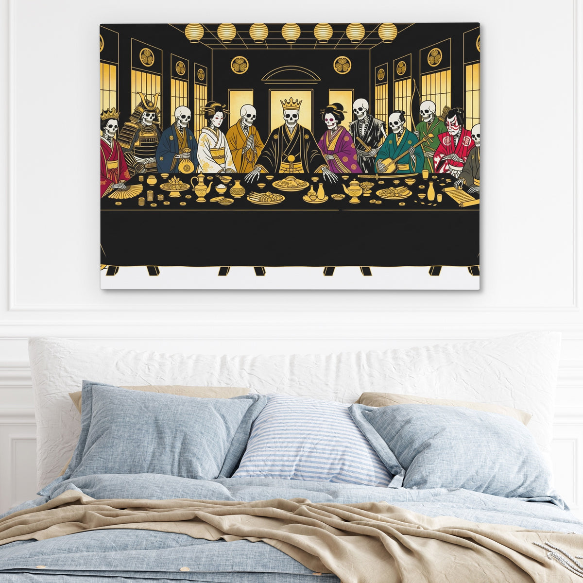 Japanese Death Feast — Japanese Death Feast Light Blue Bed 205