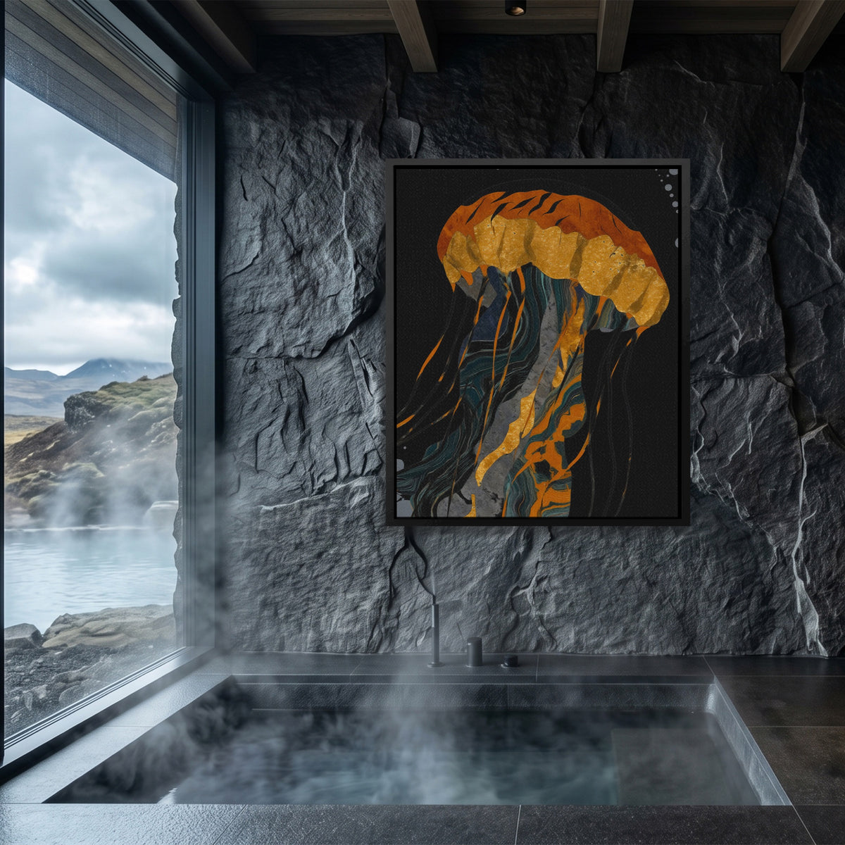 Jellyfish Azure Drift — Jellyfish Azure Drift Sauna Dark Port 216