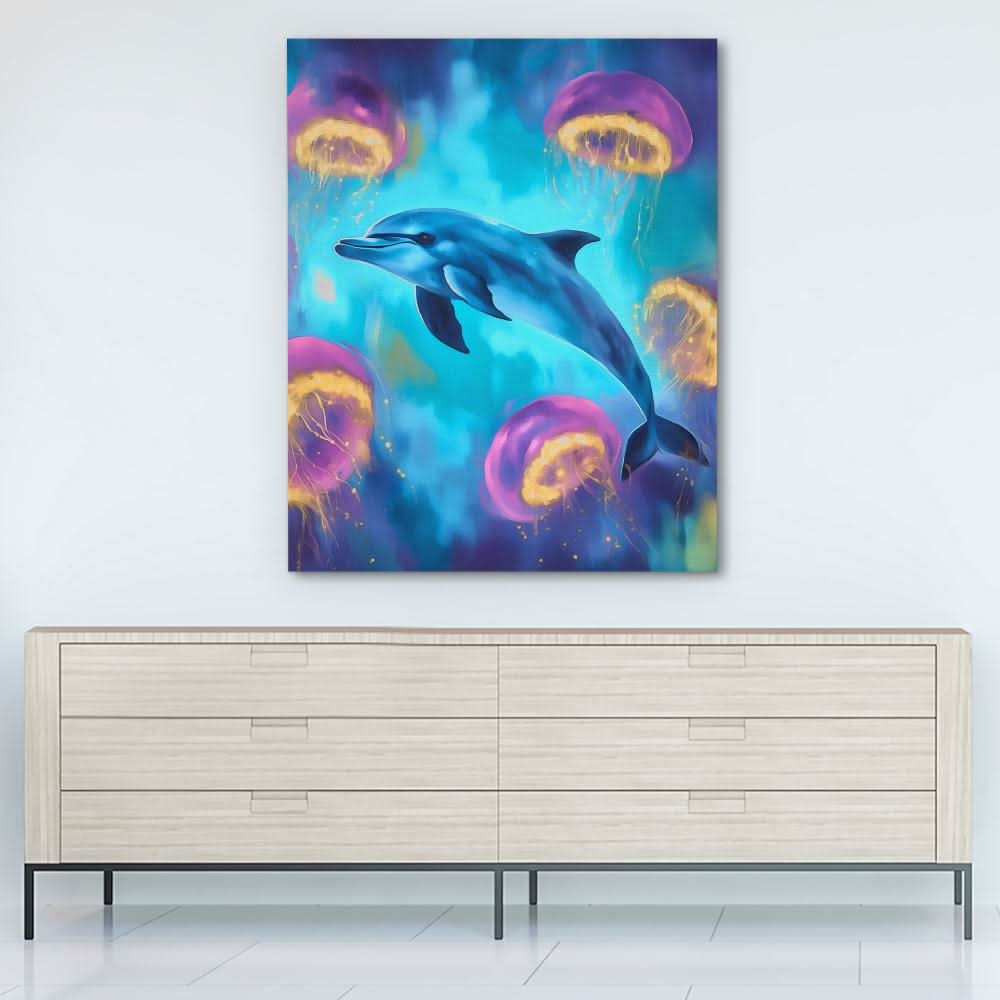 Jellyfish Ballet - Luxury Wall Art