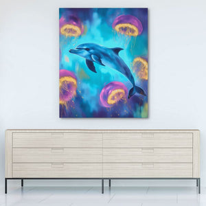Jellyfish Ballet - Luxury Wall Art