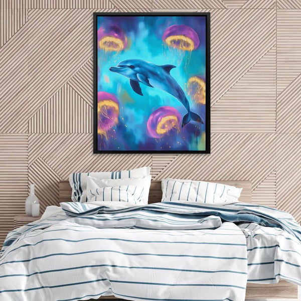 Jellyfish Ballet in a room
