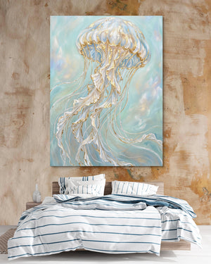 Jellyfish Dreamweave — jellyfish dreamweave psd clay beige bedroom 1port flush print