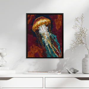 Jellyfish Golden Drift — Jellyfish Golden Drift White Snail Table 286