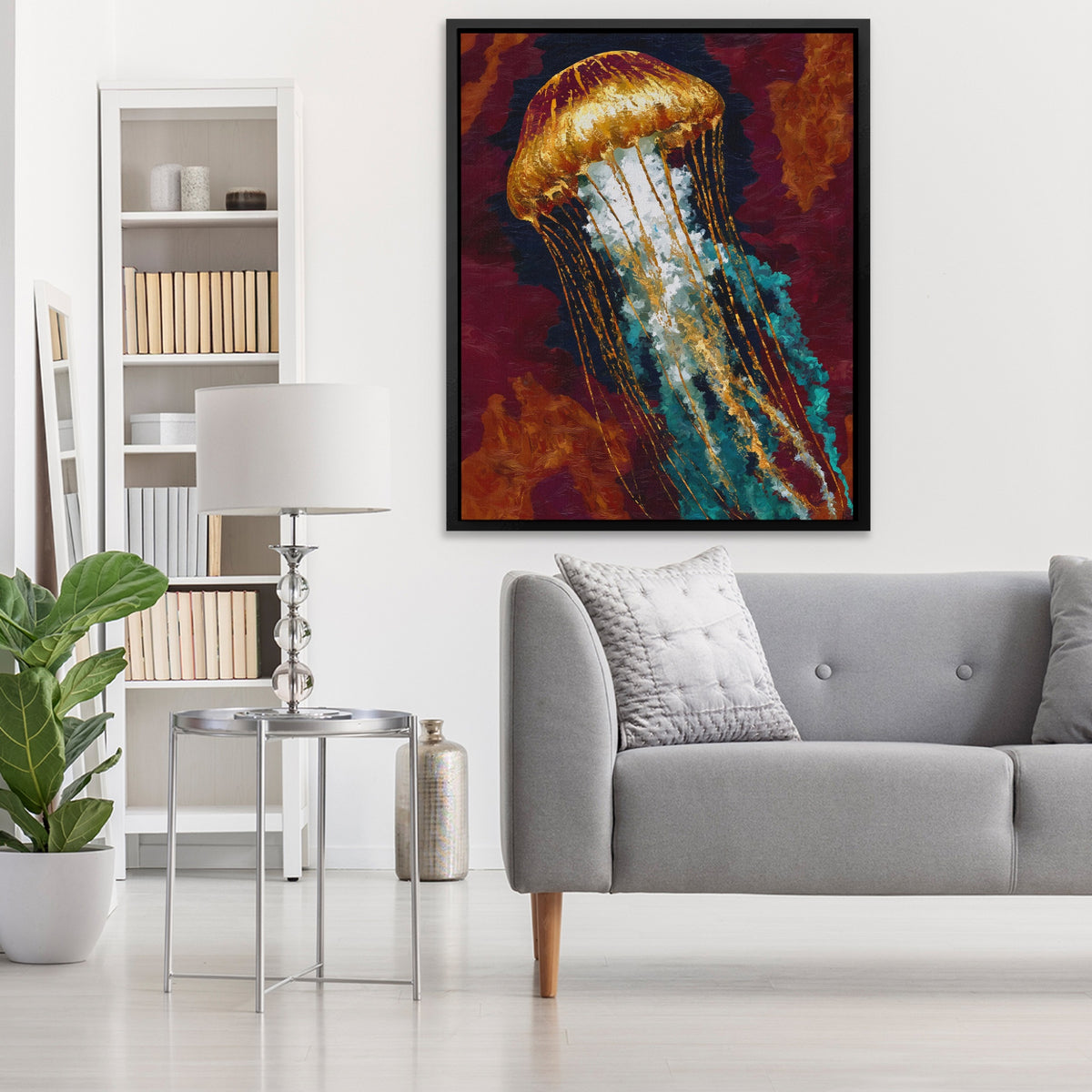 Jellyfish Golden Drift — Jellyfish Golden Drift Window Light V2 308