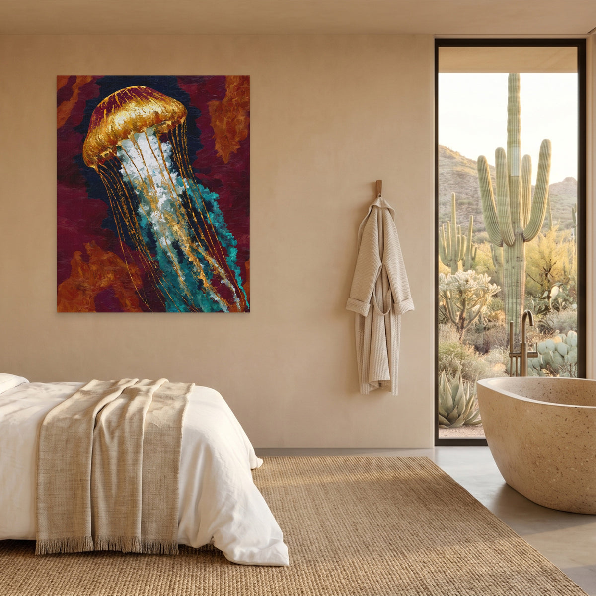 Jellyfish Golden Drift — Jellyfish Golden Drift Desert Home Port 22