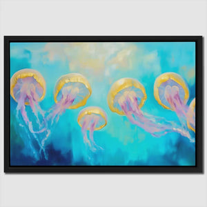Jellyfish Pod - Luxury Wall Art