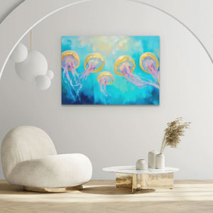 Jellyfish Pod - Luxury Wall Art