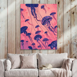 Jellyfish School - Luxury Wall Art