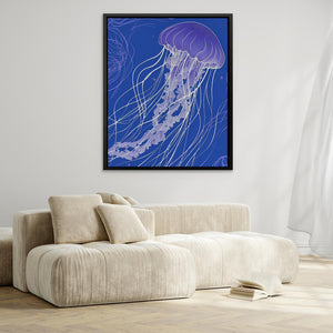 Jellyfish Tentacles - Luxury Wall Art