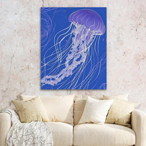 Jellyfish Tentacles - Luxury Wall Art