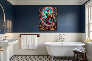 Jester's Mona Lisa - Luxury Wall Art