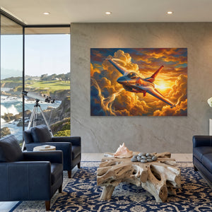 Jet Sunset Glory — Jet Sunset Glory Coastal Views Land 151
