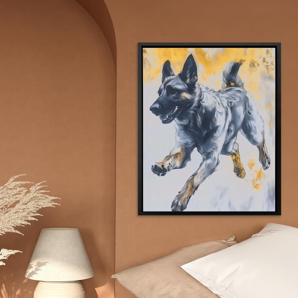 Joyful Bound - Luxury Wall Art