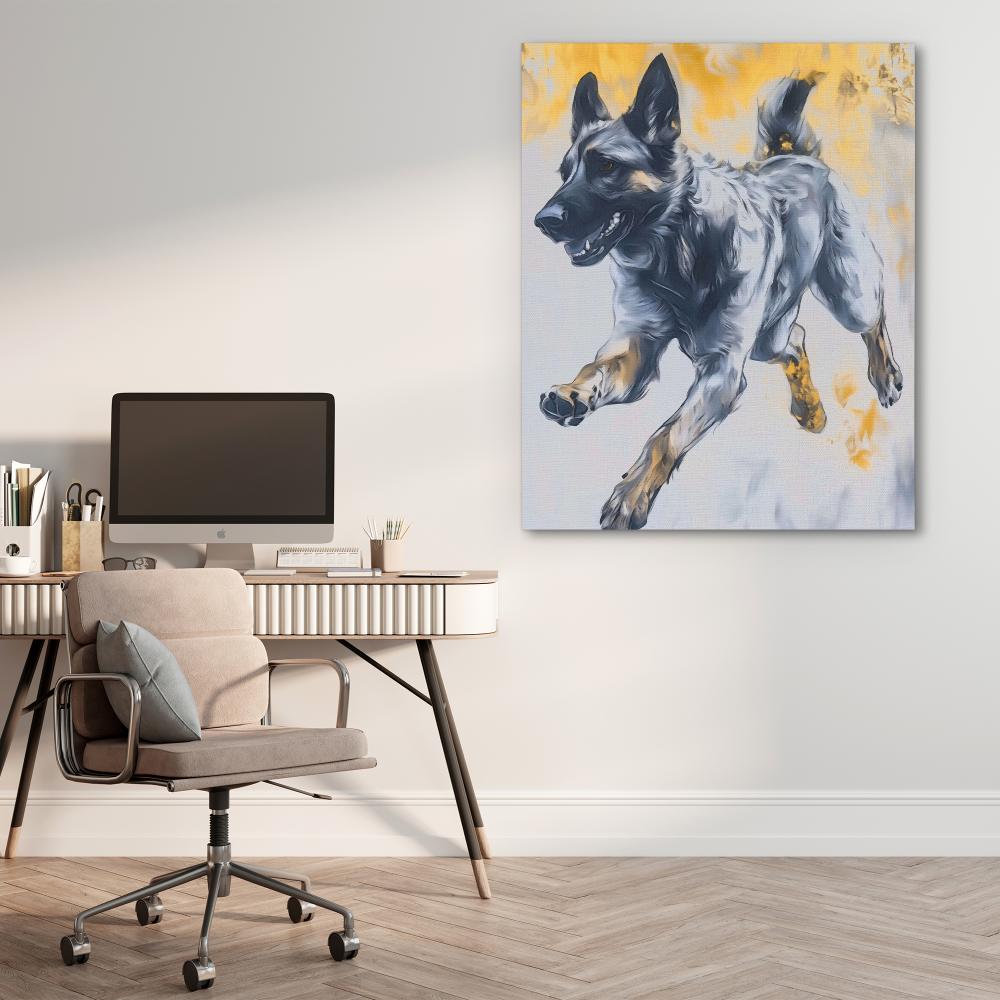 Joyful Bound - Luxury Wall Art