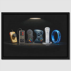 Joystick History Progression — Joystick History Progression Close Up Landscape 96