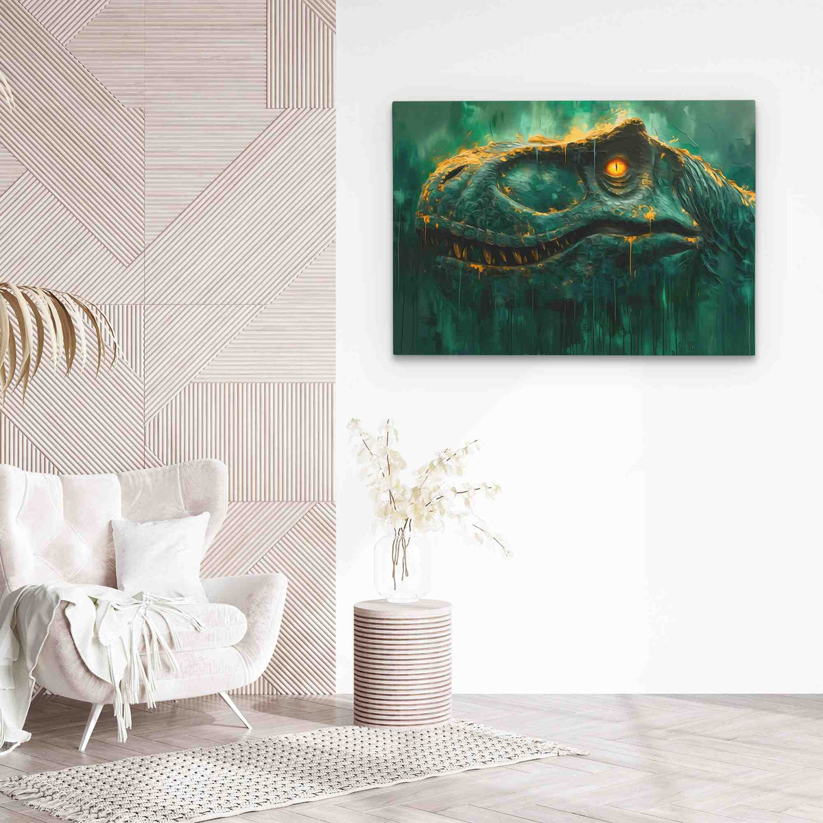 Jurassic Royalty - Luxury Wall Art