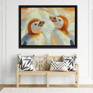 Juvenile Penguins - Luxury Wall Art