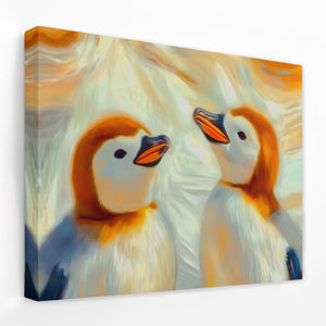 Juvenile Penguins - Luxury Wall Art