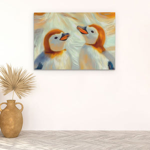 Juvenile Penguins - Luxury Wall Art