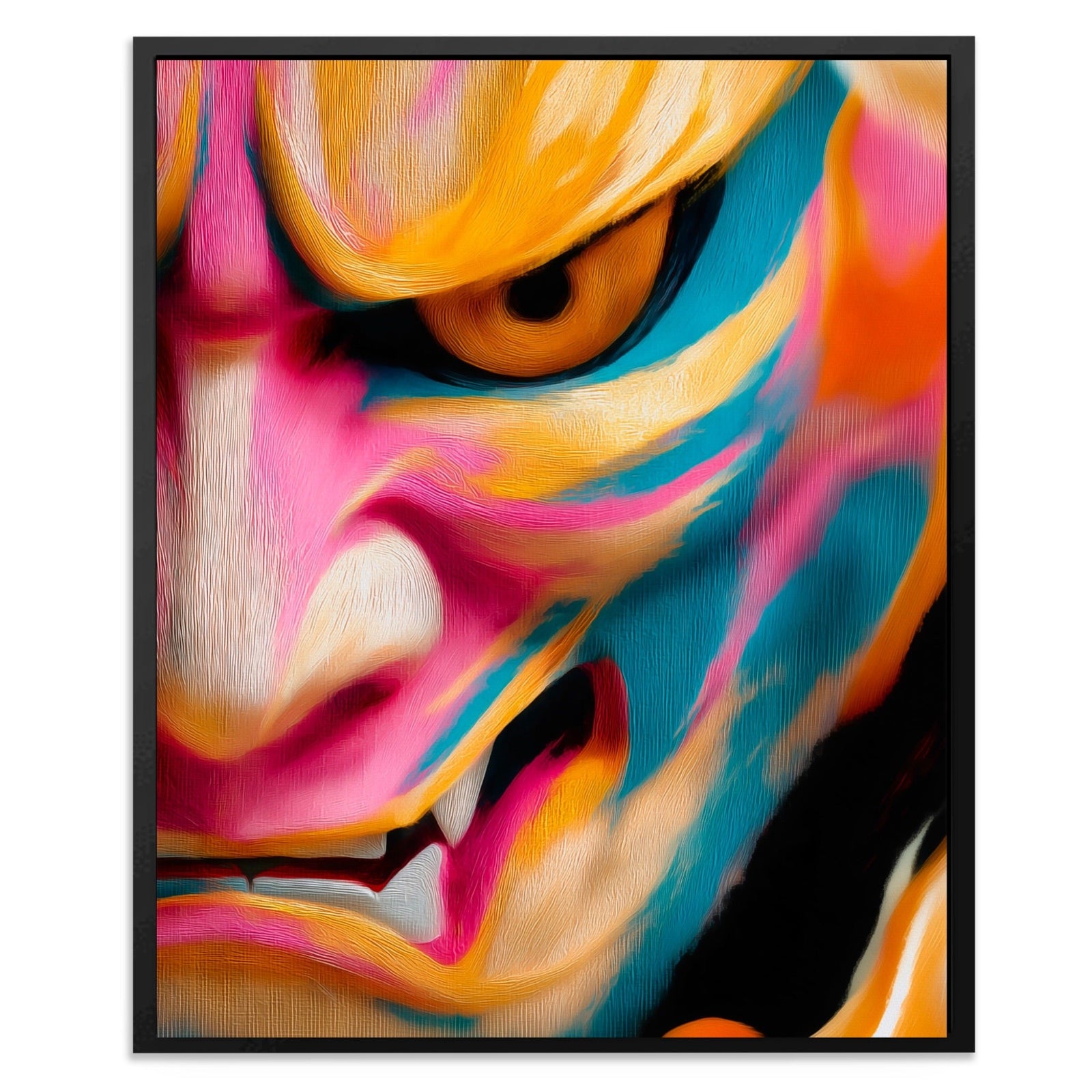 Kabuki Demon King canvas wall art
