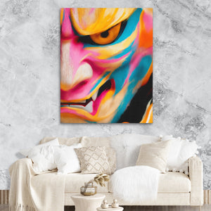 Kabuki Demon King — Kabuki Demon King Lux Couch Marble Walls 49
