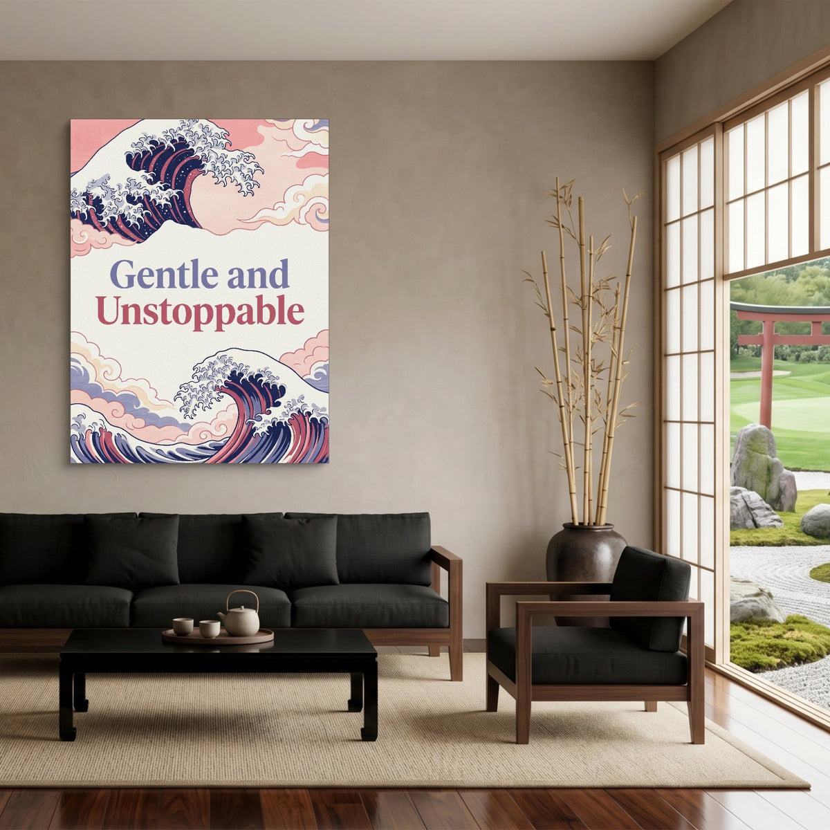 Kanagawa Gentle Wave - Luxury Wall Art