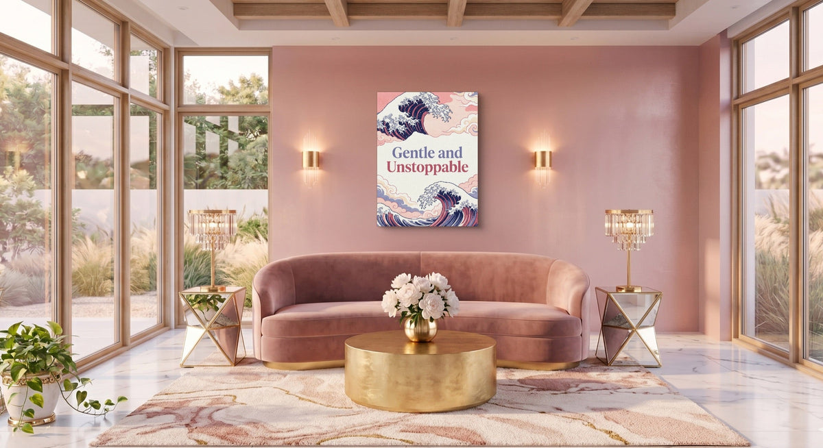 Kanagawa Gentle Wave - Luxury Wall Art