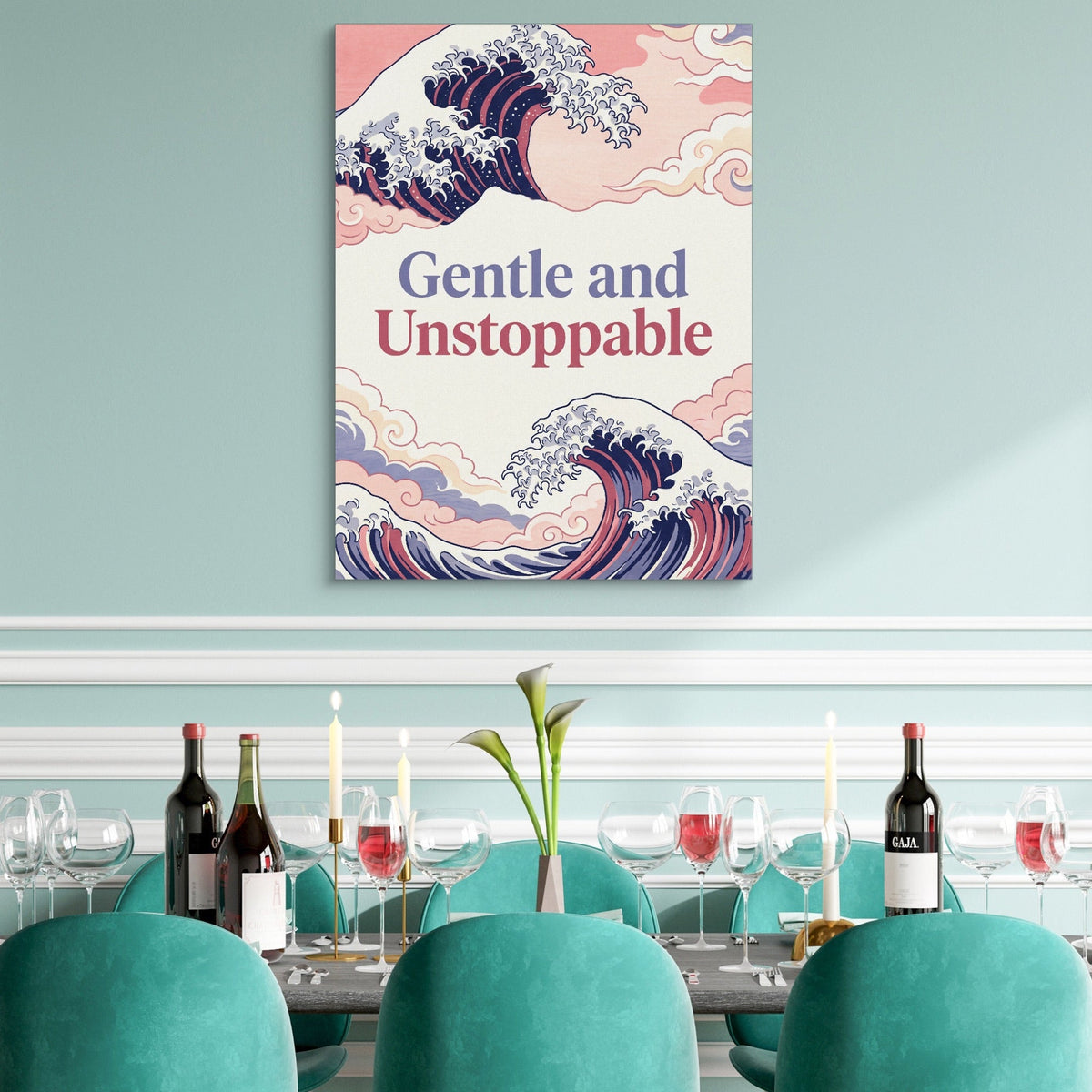 Kanagawa Gentle Wave - Luxury Wall Art