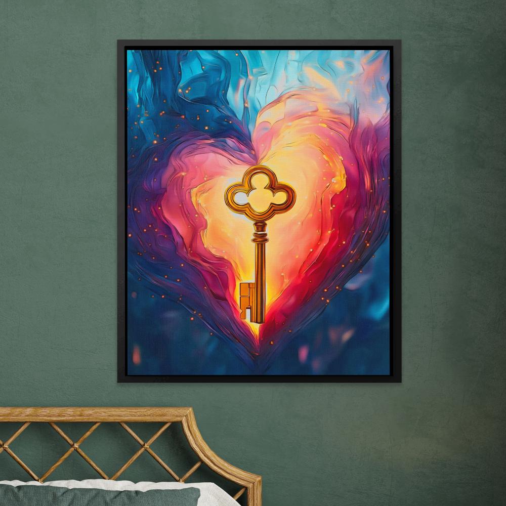 Key to Passion - Luxury Wall Art