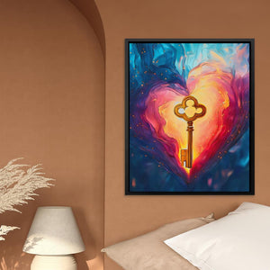 Key to Passion - Luxury Wall Art