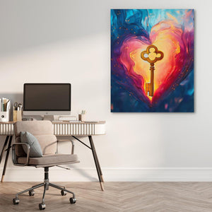 Key to Passion - Luxury Wall Art