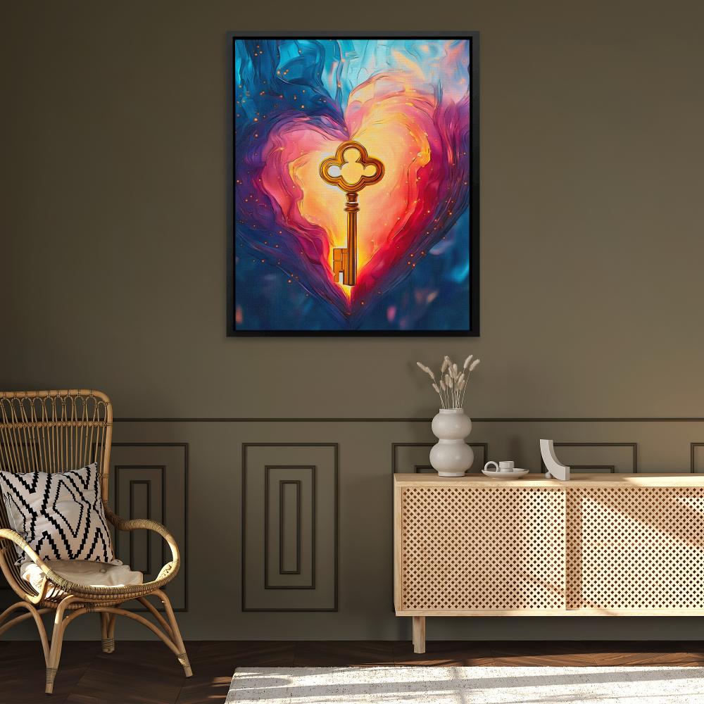 Key to Passion - Luxury Wall Art