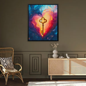 Key to Passion - Luxury Wall Art