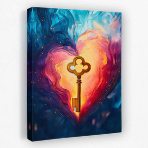 Key to Passion - Luxury Wall Art