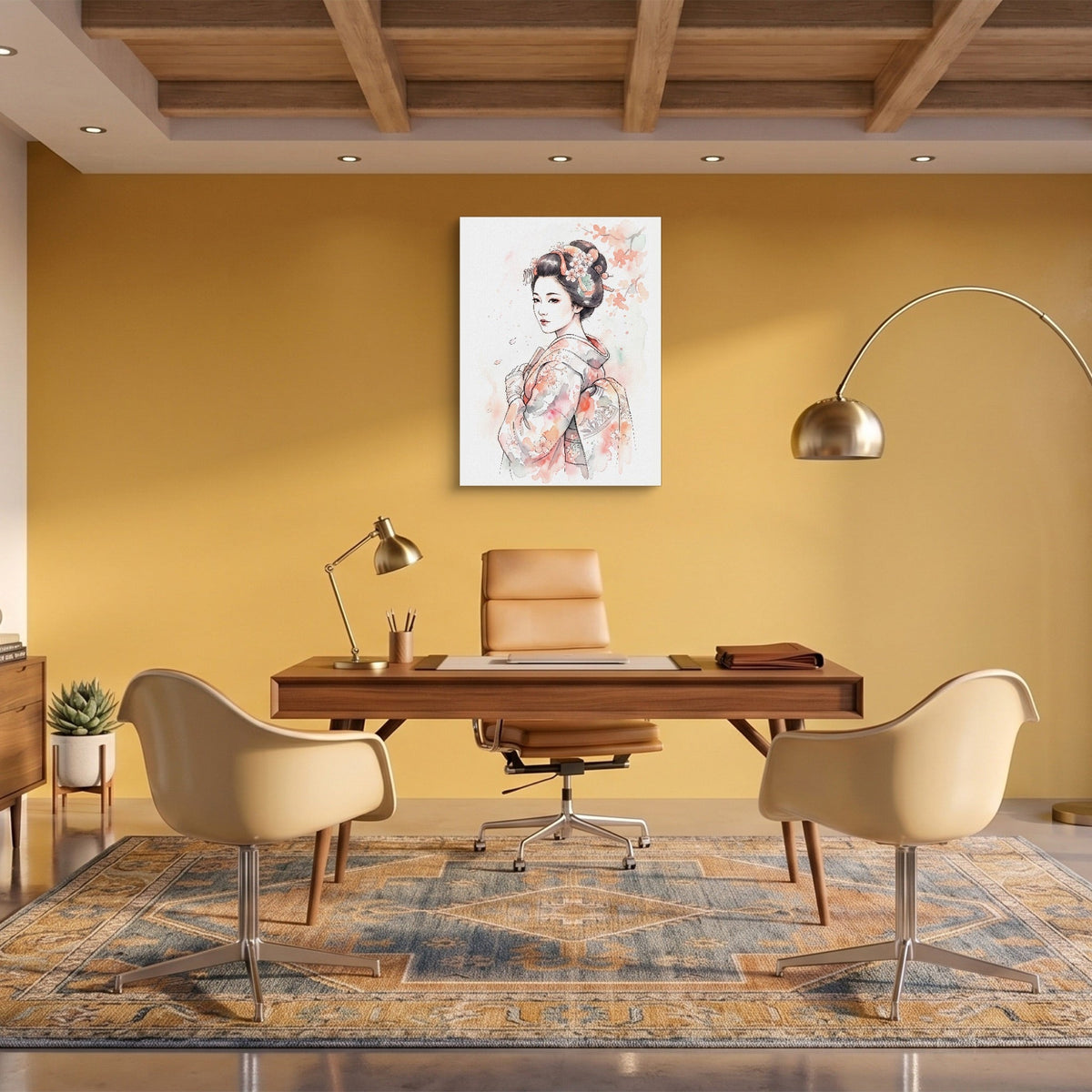 Kimono Bloom - Luxury Wall Art
