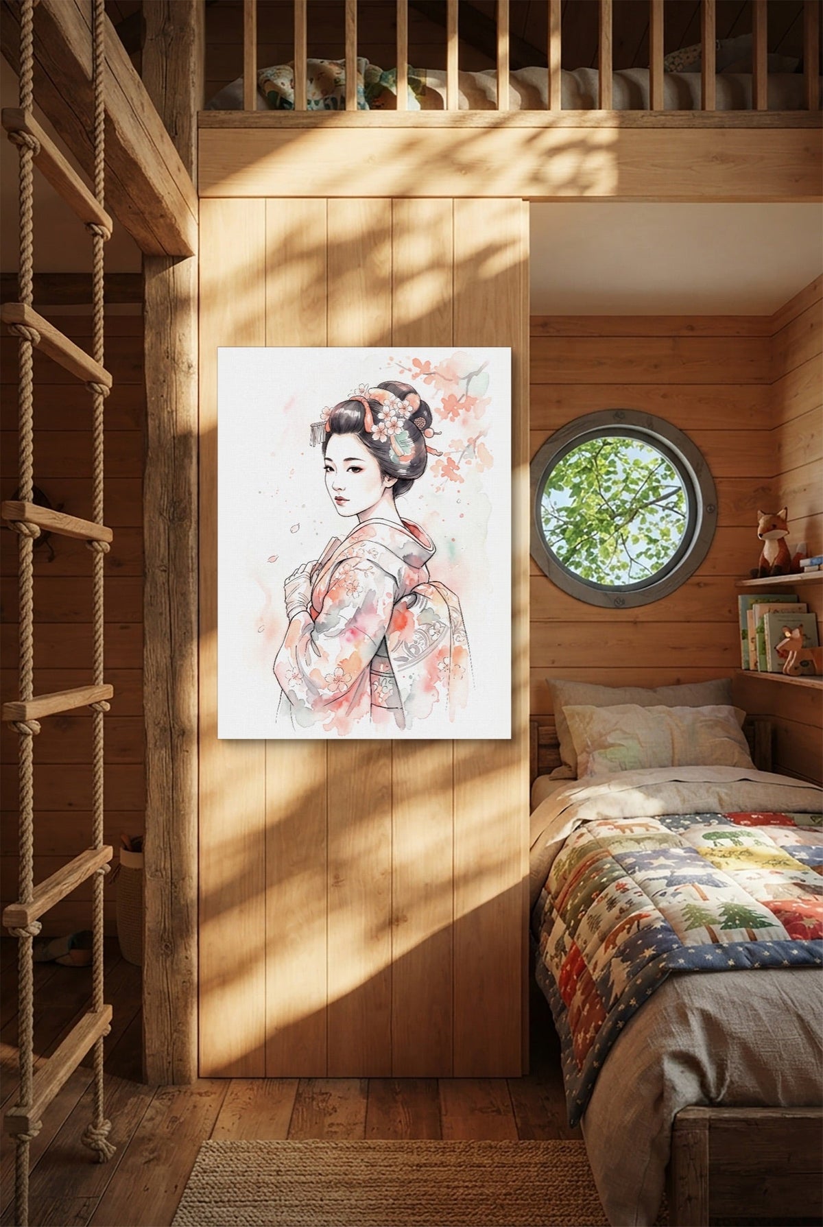 Kimono Bloom - Luxury Wall Art