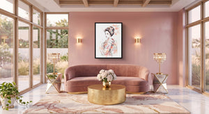 Kimono Bloom - Luxury Wall Art