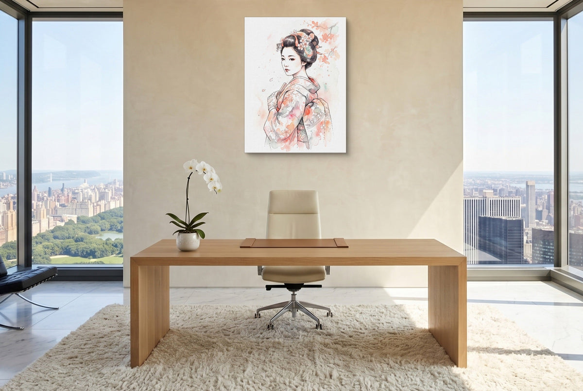Kimono Bloom - Luxury Wall Art