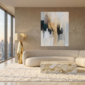 King Geometric Outline — King Geometric Outline White Gold Lux Port 207
