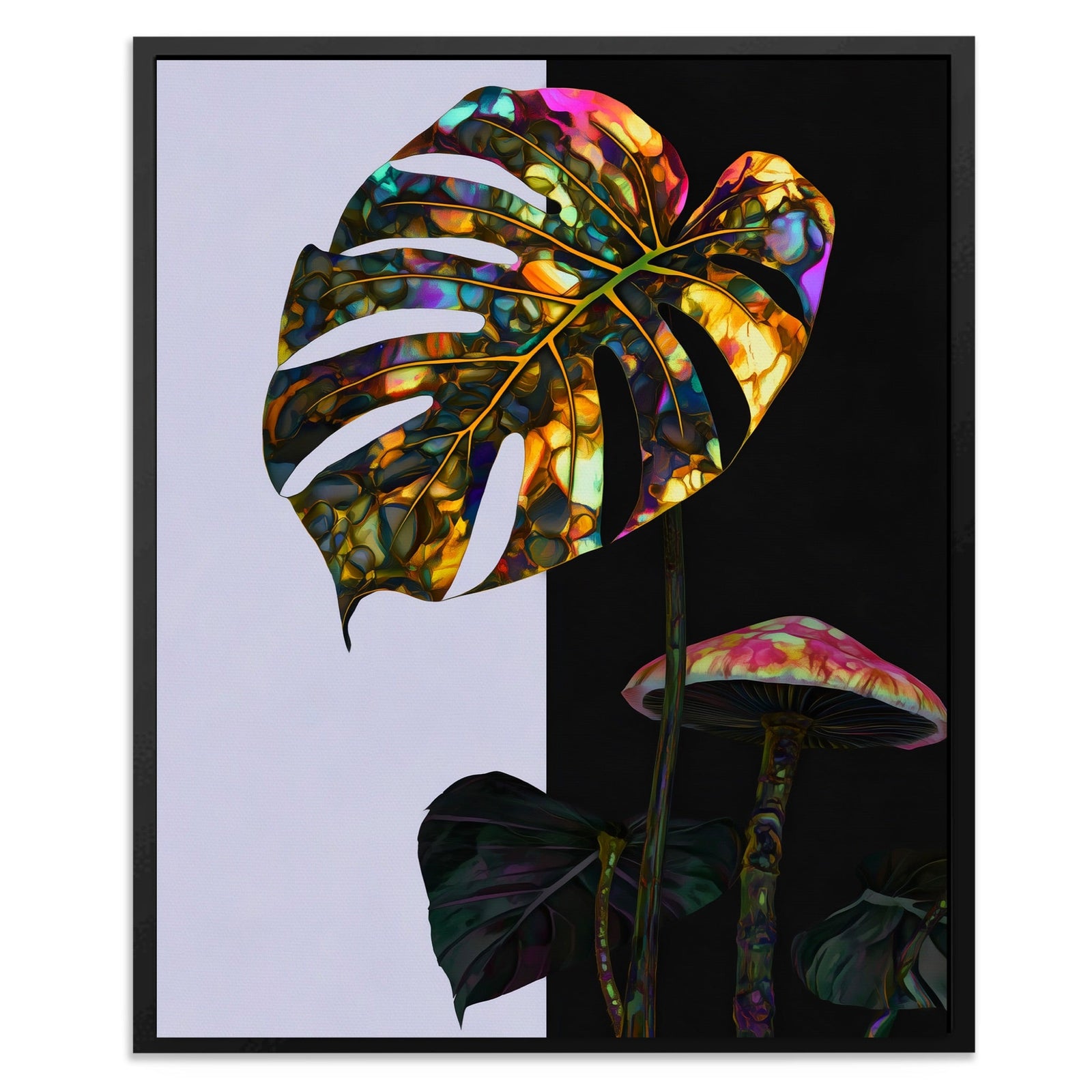 King Golden Ascendant canvas wall art