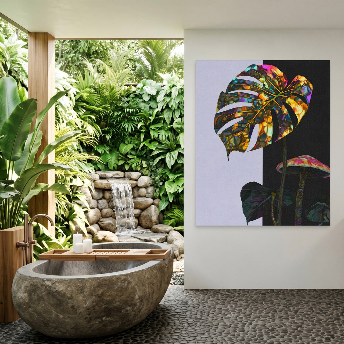 King Golden Ascendant - Luxury Wall Art