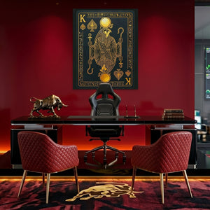 King Of Spades Egyptian Card — King Of Spades Egyptian Card Bull Trader Room Port 163